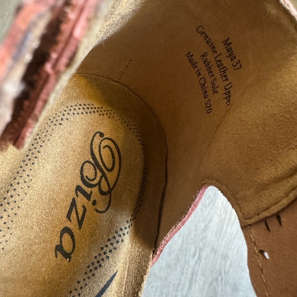 Biza Maya Wedge Sandal - Picture 3 of 6